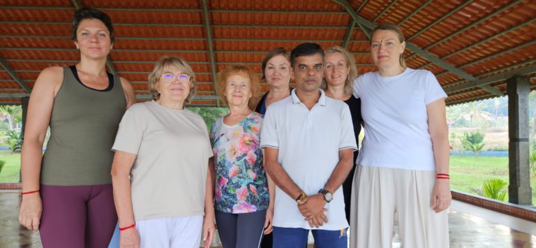 Yoga Teacher Kumaresan Ayyaswamy Thiruvananthapuram Kerala Bharat Care 247 768x355