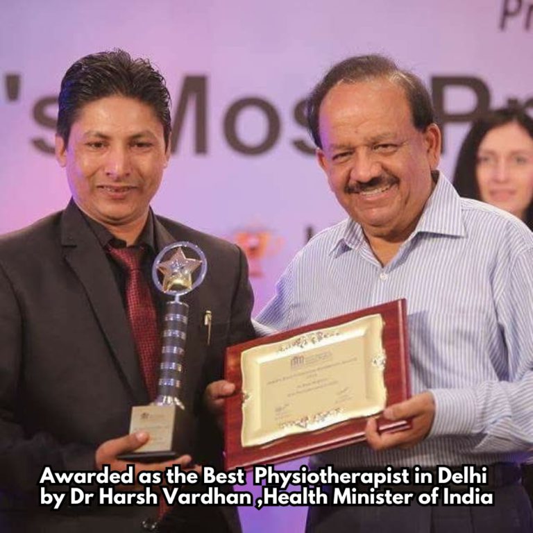 Dr Nasir with Dr Harshvardhan